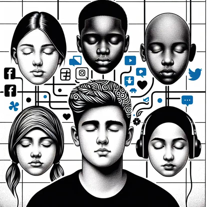 The Impact of Social Media on Teen Mental Health Across Demographic Groups